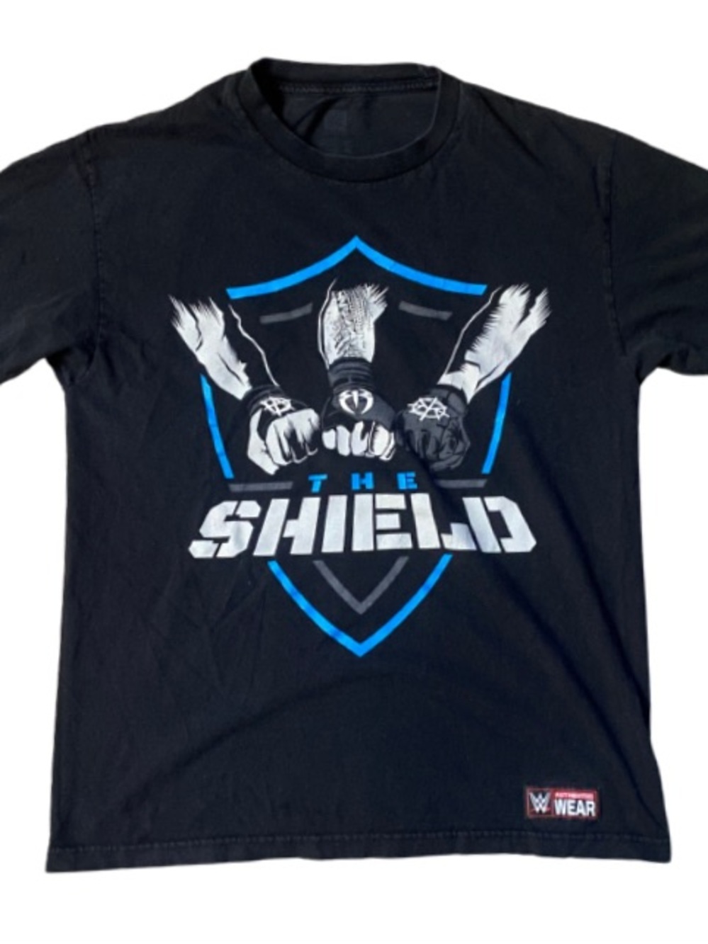 WWE The Shield Authentic Wear Wrestling Black Roman Reigns Size L